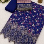 Bin Saeed Khadder Embroidery 3 Piece