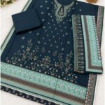 Bin Saeed Khadder Embroidery 3 Piece