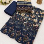 Bin Saeed Khadder Embroidery 3 Piece