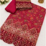 Bin Saeed Khadder Embroidery 3 Piece